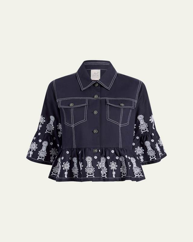Mandie Eyelet Jacket